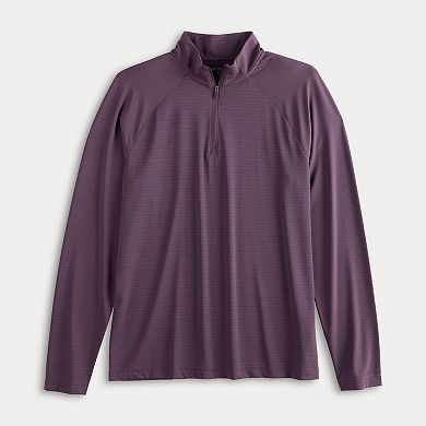 Men's Tek Gear® Mesh Quarter-Zip Pullover
