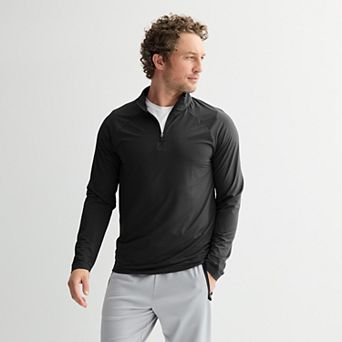 Men's Tek Gear® Mesh Quarter-Zip Pullover