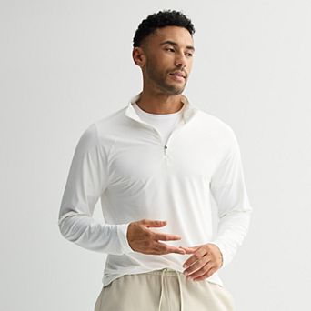 Men's Tek Gear® Mesh Quarter-Zip Pullover