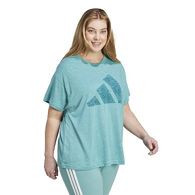 Plus Size adidas Essentials Winners Graphic T-Shirt
