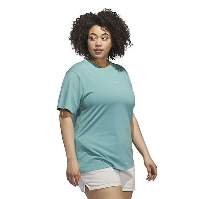 Plus Size adidas Essentials Small Logo Sportswear Top