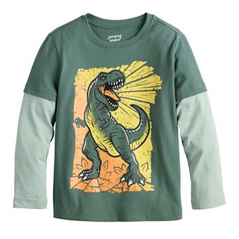 Boys 4-12 Jumping Beans® Long Sleeve Skater Tee