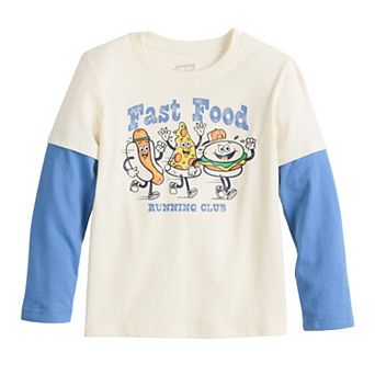 Boys 4-12 Jumping Beans® Long Sleeve Skater Tee