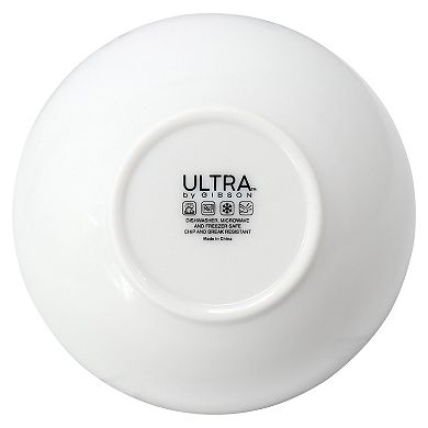 Olstead 8 Piece 5.5 Inch Tempered Opal Glass Bowl Set in White