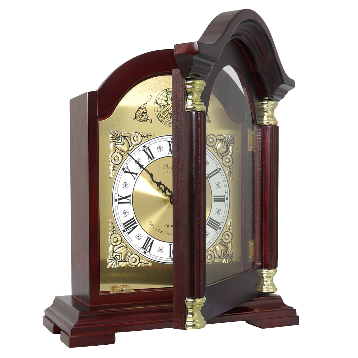 Table Clocks For Home Decor Howard Miller Lakeside II Mantel Clock |  Wayfair Mantle Clock
