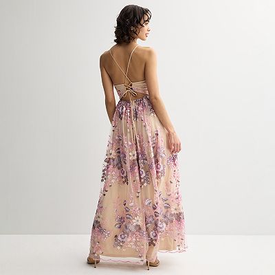 sequin dress for women LaDivine J4055 Corset Long Formal Slit Prom 25% Off Sizing::14 Center of Attention Black This strapless evening gown