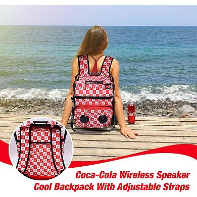 Coca Cola/ Diet Coke Bluetooth Speaker Cooler Bag, Back Pack, and Chair