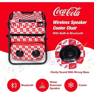 Coca Cola/ Diet Coke Bluetooth Speaker Cooler Bag, Back Pack, and Chair
