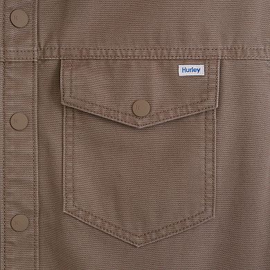 Men's Hurley Canvas Shirt Jacket
