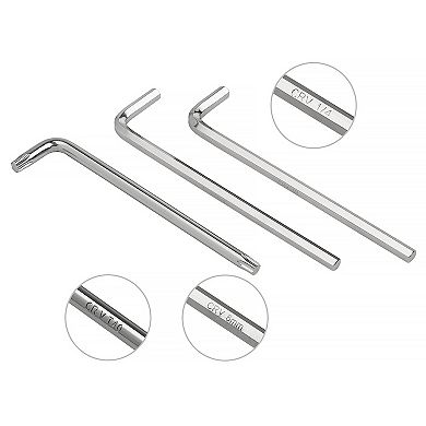 Mount 30PCS Long Arm Hex Key Allen Wrench Set, Metric/SAE/Torx