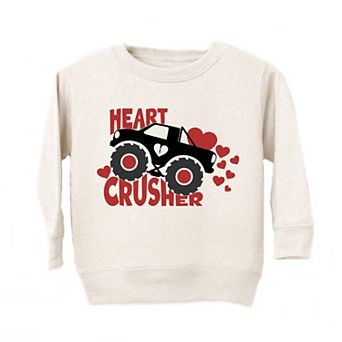 Heart Crusher Youth Ultra-Soft Graphic Sweatshirt