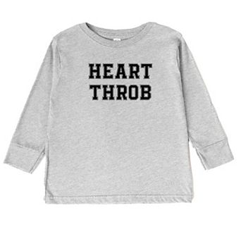 Heart Throb Toddler Long Sleeve Graphic Tee