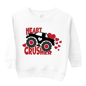 Heart Crusher Toddler Graphic Sweatshirt
