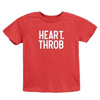 Heart Throb Small Heart Youth Short Sleeve Graphic Tee