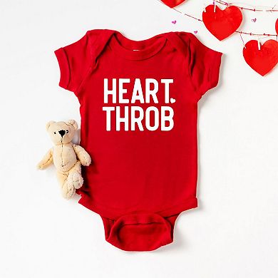 Heart Throb Small Heart Baby Bodysuit