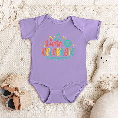 Time To Celebrate Baby Bodysuit