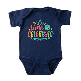 Time To Celebrate Baby Bodysuit