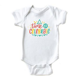 Time To Celebrate Baby Bodysuit