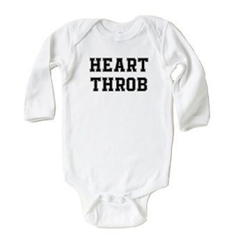 Heart Throb Baby Long Sleeve Bodysuit