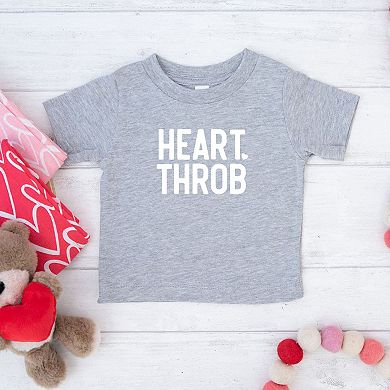 Heart Throb Small Heart Toddler Short Sleeve Graphic Tee