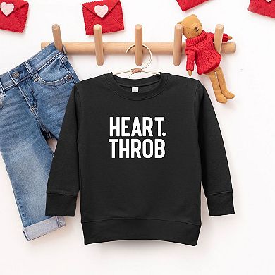Heart Throb Small Heart Youth Ultra-Soft Graphic Sweatshirt