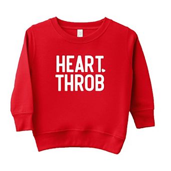 Heart Throb Small Heart Youth Ultra-Soft Graphic Sweatshirt