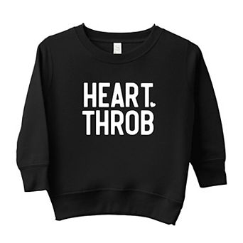 Heart Throb Small Heart Toddler Graphic Sweatshirt