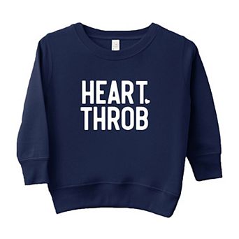 Heart Throb Small Heart Toddler Graphic Sweatshirt
