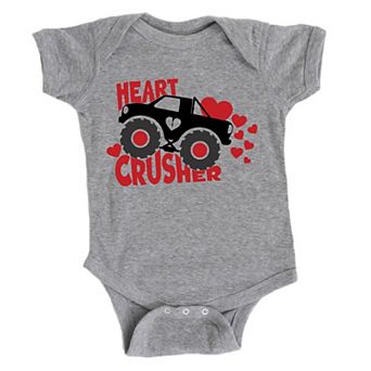 Heart Crusher Baby Bodysuit