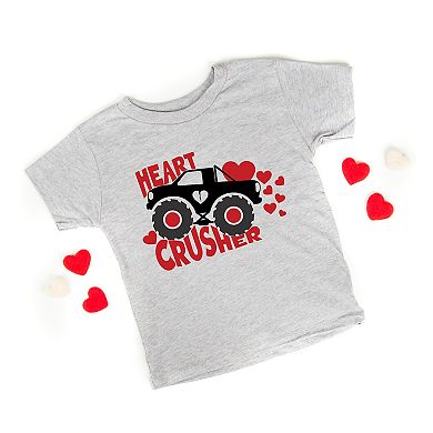 Heart Crusher Toddler Short Sleeve Graphic Tee
