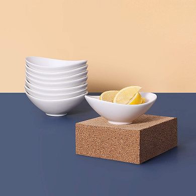 3 Oz Dipping Bowls, Porcelain Serving Bowls, Dip Bowls Set of 8