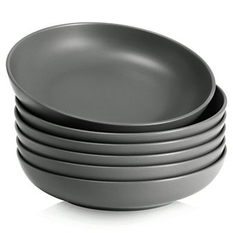 30 Ounces Pasta Bowls Set of 6, Large Salad Serving Bowls