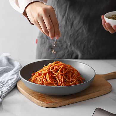 30 Ounces Pasta Bowls Set of 6, Large Salad Serving Bowls