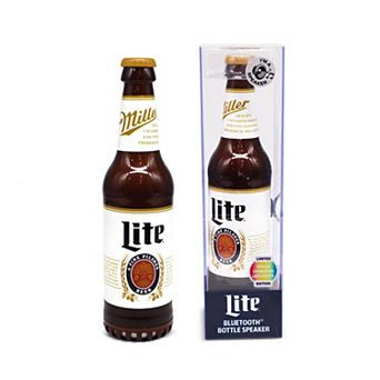 Miller Lite Bluetooth Bottle Speaker with Acrylic Case