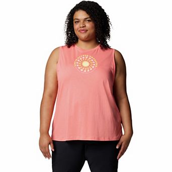 Plus Size Columbia Ruby Springs Graphic Tank Top
