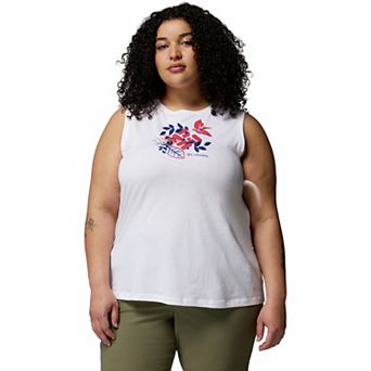 Plus Size Columbia Ruby Springs Graphic Tank Top