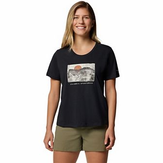 Women's Columbia Omni-WICK™ Ruby Springs Scoopneck Short Sleeve Graphic Tee