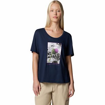 Women's Columbia Omni-WICK™ Ruby Springs Scoopneck Short Sleeve Graphic Tee