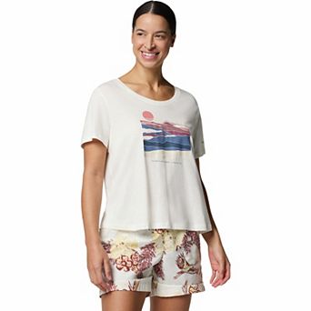 Women's Columbia Omni-WICK™ Ruby Springs Scoopneck Short Sleeve Graphic Tee