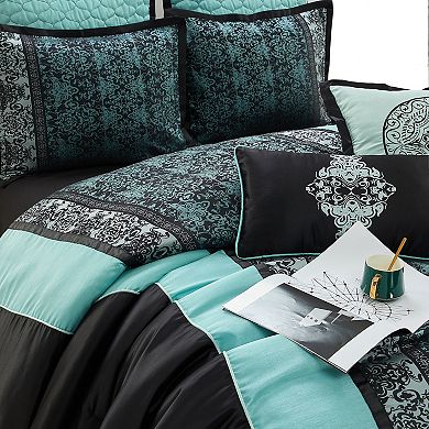 Nanshing Arabesque Damask Comforter Set