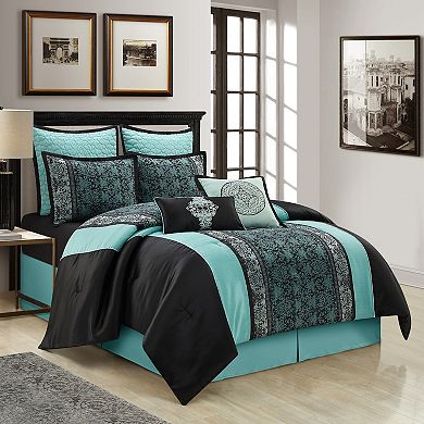 Nanshing Arabesque Damask Comforter Set