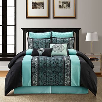 Nanshing Arabesque Damask Comforter Set