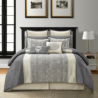 Nanshing Arabesque Damask Comforter Set