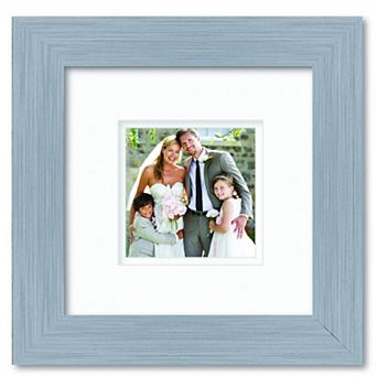 COURTSIDE MARKET Classic Hues Collection Grey 9x9 Photo Wall Frame