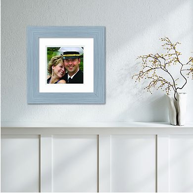 COURTSIDE MARKET Classic Hues Collection Grey 12x12 Photo Wall Frame