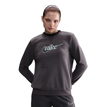 Women's Nike Club Crew Stripe Pullover