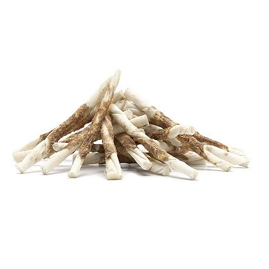 Treatly Combo Chews 20-pk. Beefhide Twist Sticks Wrapped Chicken Treats