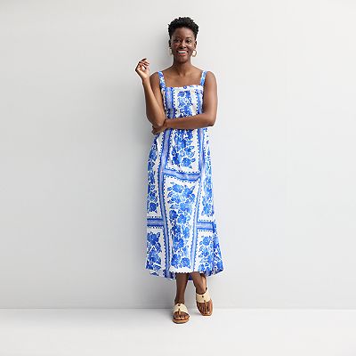 Women's Sonoma Goods For Life Pintuck Tank Maxi Dress