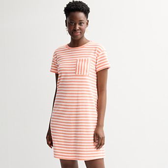 Petite Sonoma Goods For Life® Towel Terry T-Shirt Dress