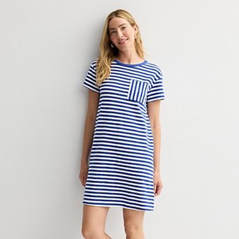 Petite Sonoma Goods For Life® Towel Terry T-Shirt Dress
